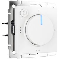 Терморегулятор электромеханический для теплого пола (белый матовый) / W1151161