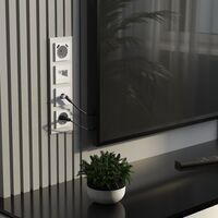 ТВ-розетка оконечная (белый матовый) / W1183061