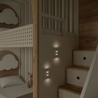 Встраиваемая LED подсветка Moon (белый матовый) / W1154501