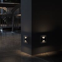 Встраиваемая LED подсветка Moon (черный матовый) / W1154508