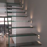 Встраиваемая LED подсветка Moon (шампань) / W1154511