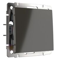 Выключатель одноклавишный (серо-коричневый) / W1110007