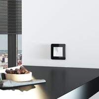 Рамка на 1 пост (черный, Elite) / W0012448