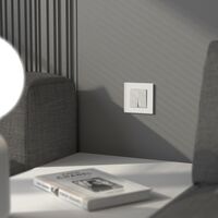 Рамка на 1 пост (белый soft-touch, Senso) / W0013101