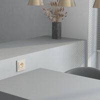 Рамка на 1 пост (шампань soft-touch, Senso) / W0013111