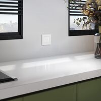 Рамка на 1 пост (белый матовый, Slab) / W0012961