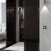 Рамка на 1 пост (черный матовый, Slab) / W0012908