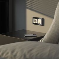 Рамка на 2 поста (черный, Elite) / W0022448