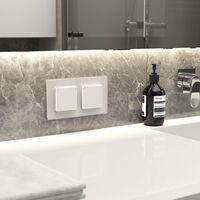 Рамка на 2 поста (белый soft-touch, Senso) / W0023101