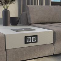 Рамка на 2 поста (черный soft-touch, Senso) / W0023108