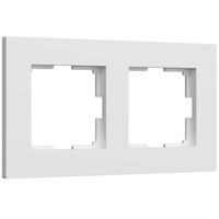 Рамка на 2 поста (белый матовый, Slab) / W0022961