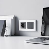 Рамка на 2 поста (белый матовый, Slab) / W0022961