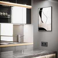 Рамка на 2 поста (графит матовый, Stark) / W0021864