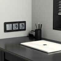 Рамка на 3 поста (черный, Elite) / W0032448