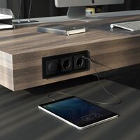 Рамка на 3 поста (черный soft-touch, Senso) / W0033108