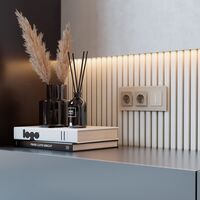 Рамка на 3 поста (шампань soft-touch, Senso) / W0033111