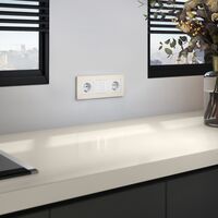 Рамка на 3 поста (айвори матовый, Slab) / W0032962