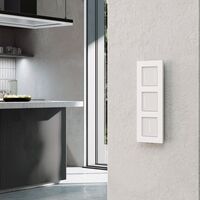 Рамка на 3 поста (белый матовый, Slab) / W0032961