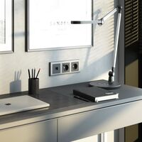 Рамка на 3 поста (серебряный матовый, Stark) / W0031865