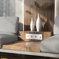 Рамка на 4 поста (белый soft-touch, Senso) / W0043101