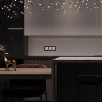 Сенсорный выключатель двухклавишный с подсветкой (белый) / W4522001