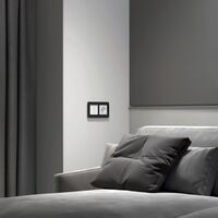 Сенсорный выключатель одноклавишный с подсветкой (белый) / W4512001