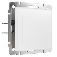 Умный сенсорный выключатель одноклавишный (белый) / W4513001