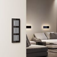 Умный сенсорный выключатель одноклавишный (серебряный) / W4513006