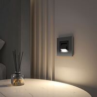 Встраиваемая LED подсветка Turn (черный матовый) / W1154708