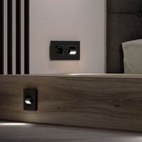 Встраиваемая LED подсветка Turn (черный матовый) / W1154708