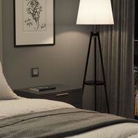 Выключатель двухклавишный с подсветкой (серебряный матовый) / W1120165