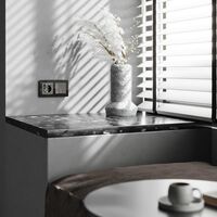 Выключатель одноклавишный с подсветкой (графит акрил) / W1110144