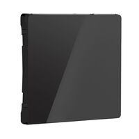 Клавиша для выключателя перекрестного (черный акрил) / W1119048