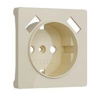 Накладка для розетки USB (айвори акрил) / W1179543