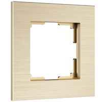 Рамка на 1 пост (шампань, AluMax) / W0013511