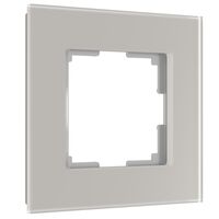 Рамка на 1 пост (дымчатый soft-touch, Senso) / W0013117