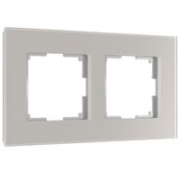 Рамка на 2 поста (дымчатый soft-touch, Senso) / W0023117