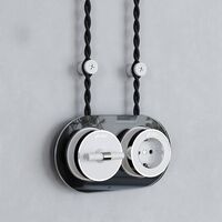 Изоляторы 100 шт (белый матовый) Vintage / W6433401