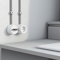 Изоляторы 100 шт (белый матовый) Vintage / W6433401