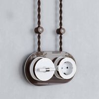 Изоляторы 100 шт (мокко матовый) Vintage / W6433414