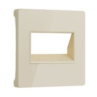 Накладка для двойной розетки Еthernet RJ-45 (айвори акрил) / W1191143