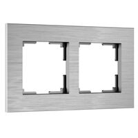 Рамка на 2 поста (алюминий, AluMax) / W0023506