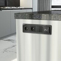 Рамка на 4 поста (черный, Elite) / W0042448