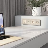 Розетка Ethernet RJ-45 (айвори акрил) / W1181043