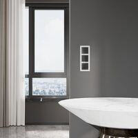 Выключатель одноклавишный (черный акрил) / W1110048