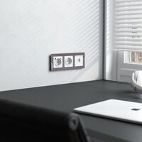 Розетка Ethernet RJ-45 (белый акрил) / W1181041