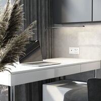 Розетка Ethernet RJ-45 (белый акрил) / W1181041