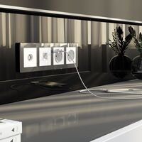 ТВ-розетка оконечная (белый акрил) / W1183041