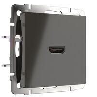 Розетка HDMI (серо-коричневый) / WL07-60-11