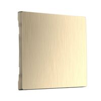 Клавиша для выключателя перекрестного (шампань рифленый) / W1119010